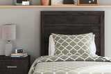 Belachime Black Twin Panel Bed (Online Special Price) - Ornate Home