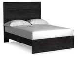 Belachime Charcoal Full Panel Bed, Dresser, Mirror and Nightstand (Online Special Price) - Ornate Home
