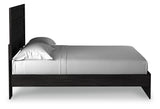 Belachime Charcoal King Panel Bed, Dresser, Mirror, Chest and Nightstand - Ornate Home