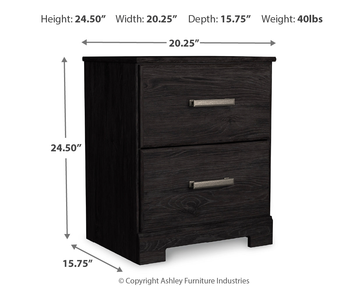 Belachime Charcoal King Panel Bed, Dresser, Mirror, Chest and Nightstand - Ornate Home