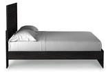 Belachime Charcoal King Panel Bed & Nightstand (Online Special Price) - Ornate Home
