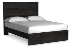 Belachime Charcoal Queen Panel Bedroom Set with Dresser and Mirror - Ornate Home