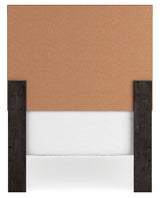 Belachime Charcoal Twin Panel Bedroom Set with Dresser and Mirror - Ornate Home