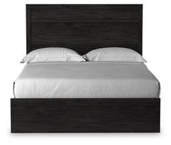 Belachime Queen Panel Bed and Nightstand - Ornate Home