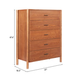 Beleza Walnut Chest - Ornate Home