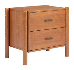 Beleza Walnut Nightstand - Ornate Home