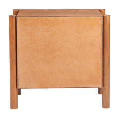Beleza Walnut Nightstand - Ornate Home