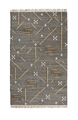 Belfast Caviar Black Multi 5'x8' Rug