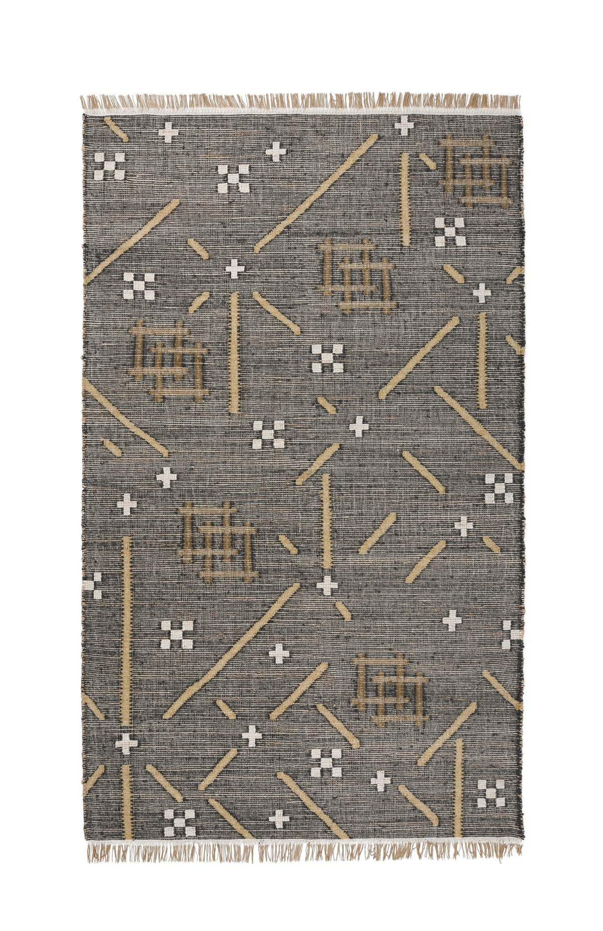 Belfast Caviar Black Multi 8'x10' Rug