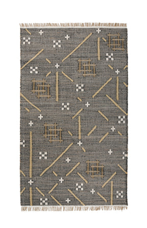 Belfast Caviar Black Multi 8'x10' Rug