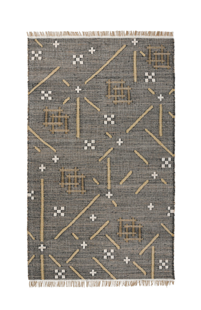 Belfast Caviar Black Multi 8'x10' Rug
