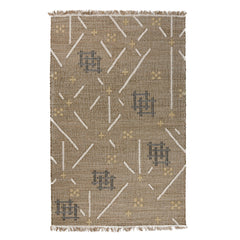 Belfast Caviar Khaki Multi Rug - Ornate Home
