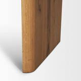 Belford Light Brown 72" Oak Wood Console Table - Ornate Home