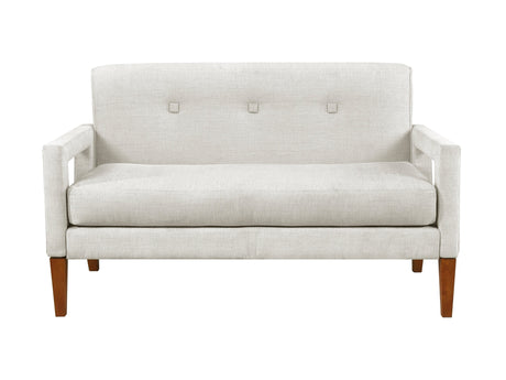 Belfort Beige Loveseat - Ornate Home