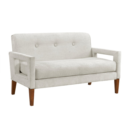 Belfort Beige Loveseat - Ornate Home