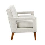 Belfort Beige Loveseat - Ornate Home