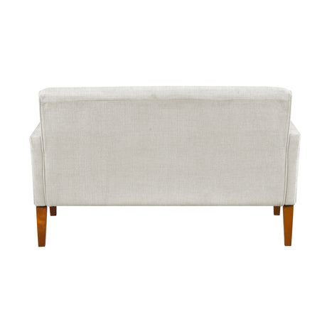 Belfort Beige Loveseat - Ornate Home