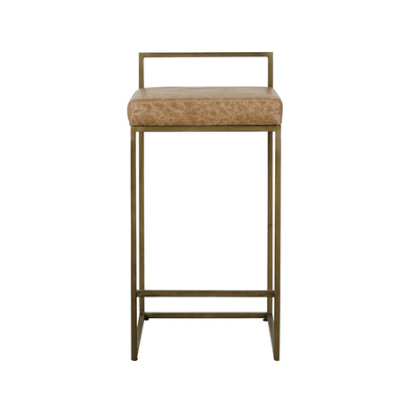 Belfort Chestnut Brown Counter Stool - Ornate Home