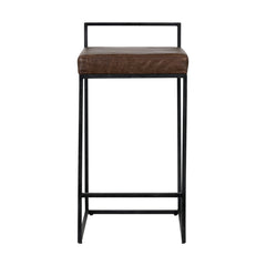 Belfort Cocoa Brown Counter Stool - Ornate Home