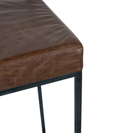 Belfort Cocoa Brown Counter Stool - Ornate Home