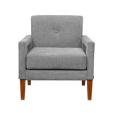 Belfort Gray Accent Chair - Ornate Home