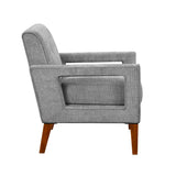 Belfort Gray Accent Chair - Ornate Home