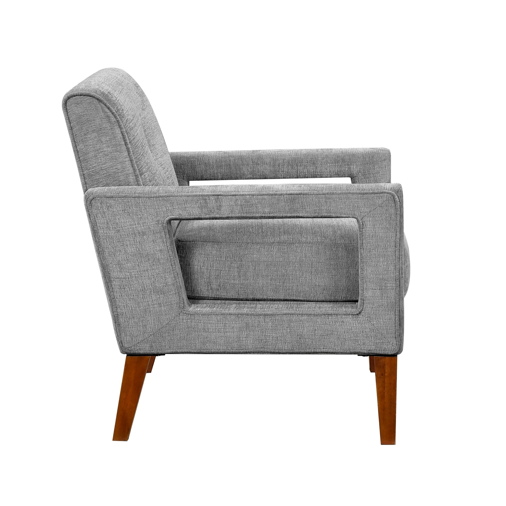 Belfort Gray Accent Chair - Ornate Home