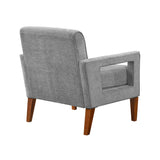 Belfort Gray Accent Chair - Ornate Home