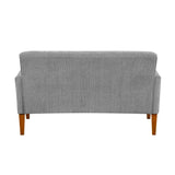 Belfort Gray Loveseat - Ornate Home