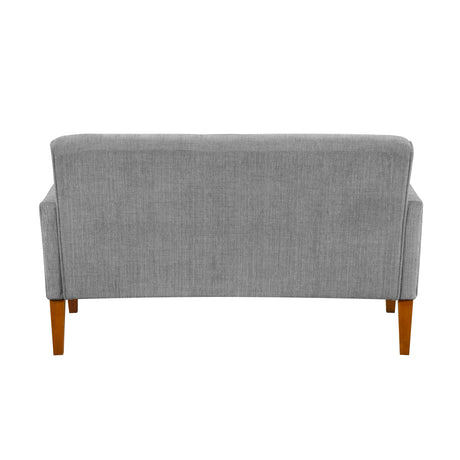 Belfort Gray Loveseat - Ornate Home