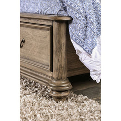 Belgrade Rustic Natural Tone 5 Pc Queen Bedroom Set - Ornate Home