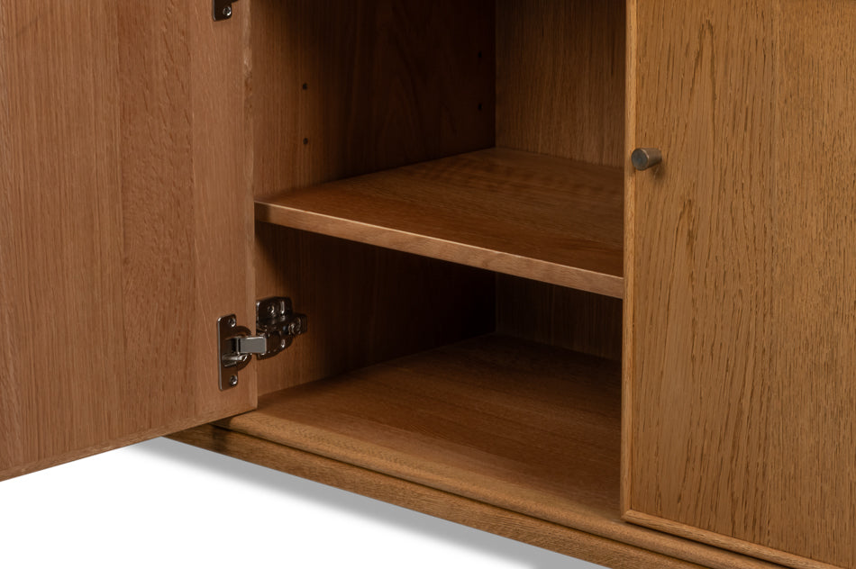 Belgrave Tan Media Console - Ornate Home