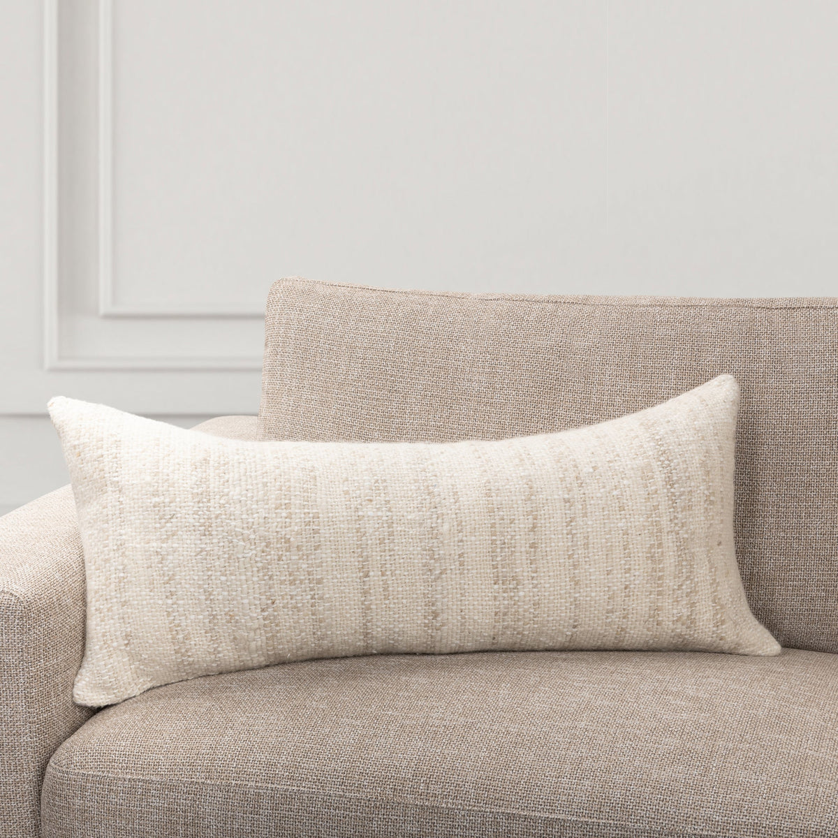 Belgrove Natural 16"x36" Throw Pillow (Set of 2)