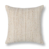 Belgrove Natural 22"x22" Throw Pillow (Set of 2)