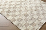 Belita Beige Luxe Shag Area Rug - Ornate Home