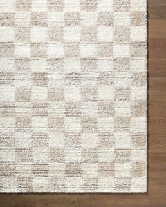 Belita Beige Luxe Shag Area Rug - Ornate Home