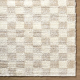 Belita Beige Luxe Shag Area Rug - Ornate Home