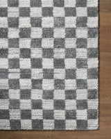 Belita Charcoal Luxe Shag Area Rug - Ornate Home