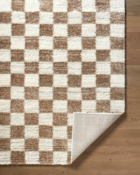 Belita Cream Luxe Shag Area Rug - Ornate Home