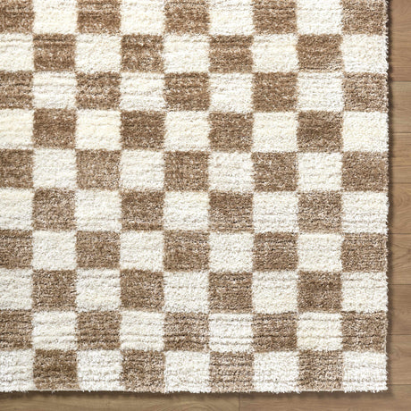 Belita Cream Luxe Shag Area Rug - Ornate Home