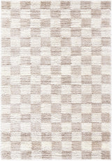 Belita Cream Luxe Shag Area Rug - Ornate Home