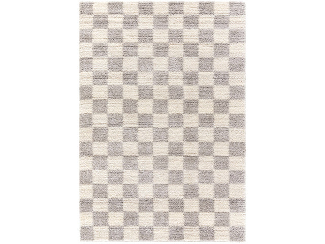 Belita Tan Luxe Shag Area Rug - Ornate Home