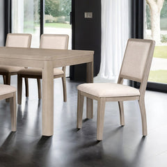 Belize Natural Oak 7 Piece Dining Set - Ornate Home