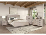 Belize Natural Oak Queen 4 Piece Bedroom Set - Ornate Home