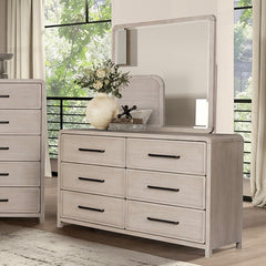 Belize Natural Oak Queen 4 Piece Bedroom Set - Ornate Home