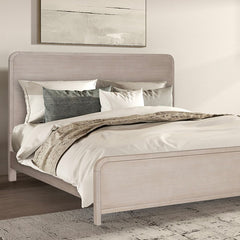 Belize Natural Oak Queen 5 Piece Bedroom Set w/Chest - Ornate Home