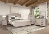 Belize Natural Oak Queen Bed - Ornate Home