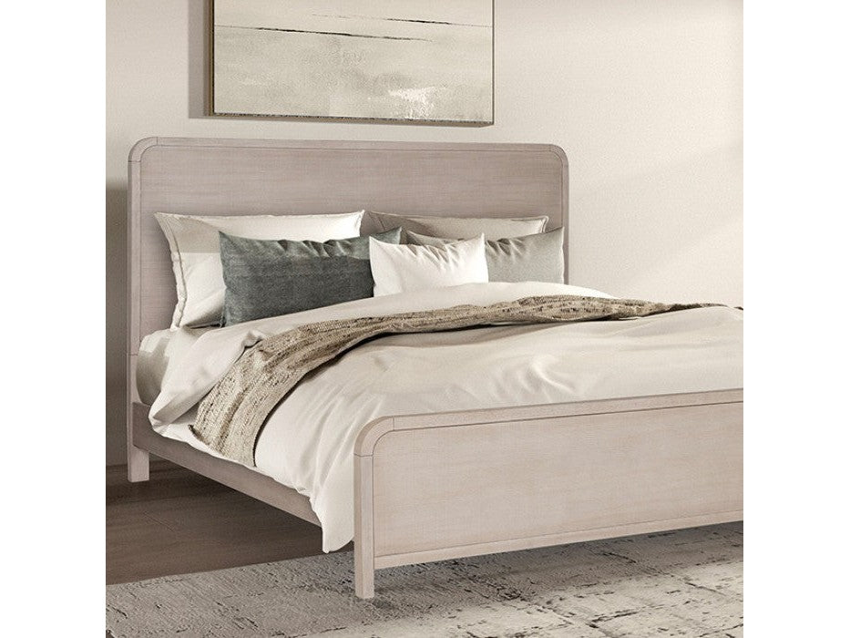 Belize Natural Oak Queen Bed - Ornate Home