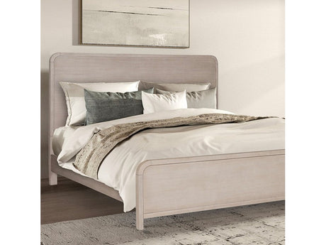 Belize Natural Oak Queen Bed - Ornate Home