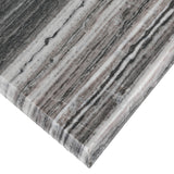 Bella Black Stripe C-Table - Ornate Home